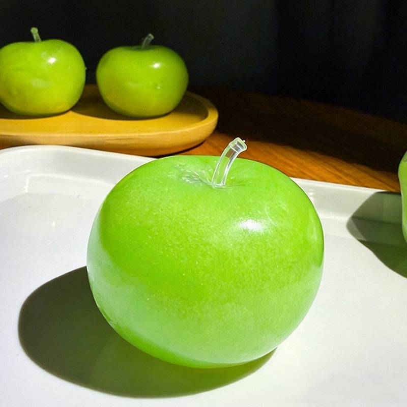 Green Apple Slushy Squishy Sound Activated Moldable Fidget Stress Relief Toy