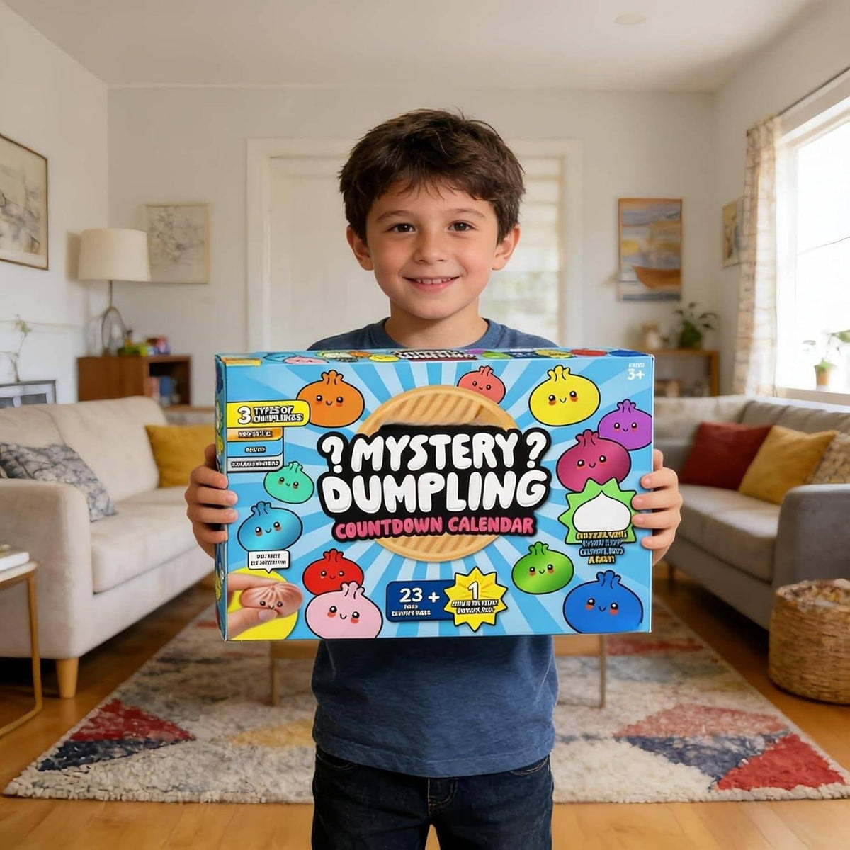 Squishy Calendar Dumpling Fidget Toy For Stress Relief And Calm