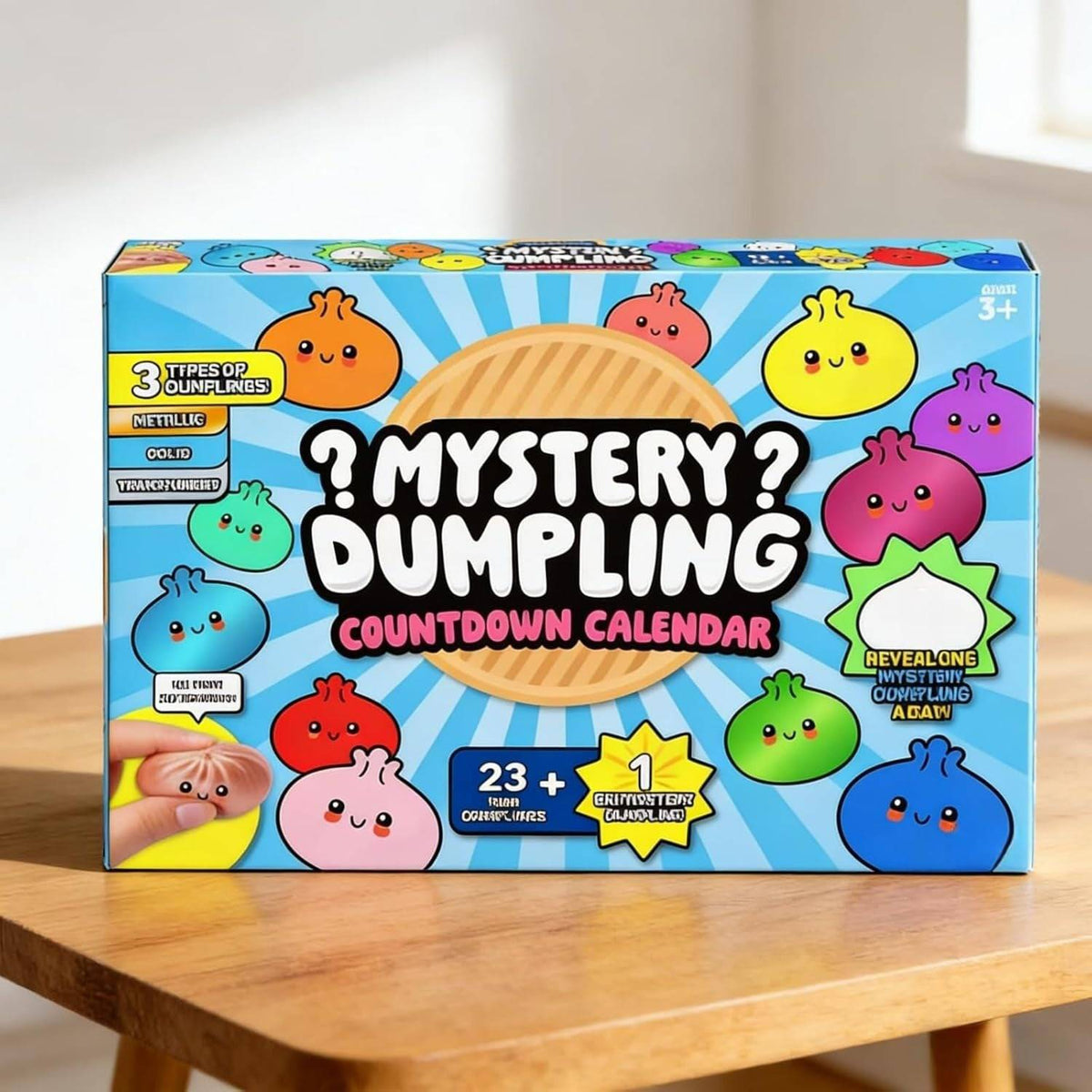 Squishy Calendar Dumpling Fidget Toy For Stress Relief And Calm