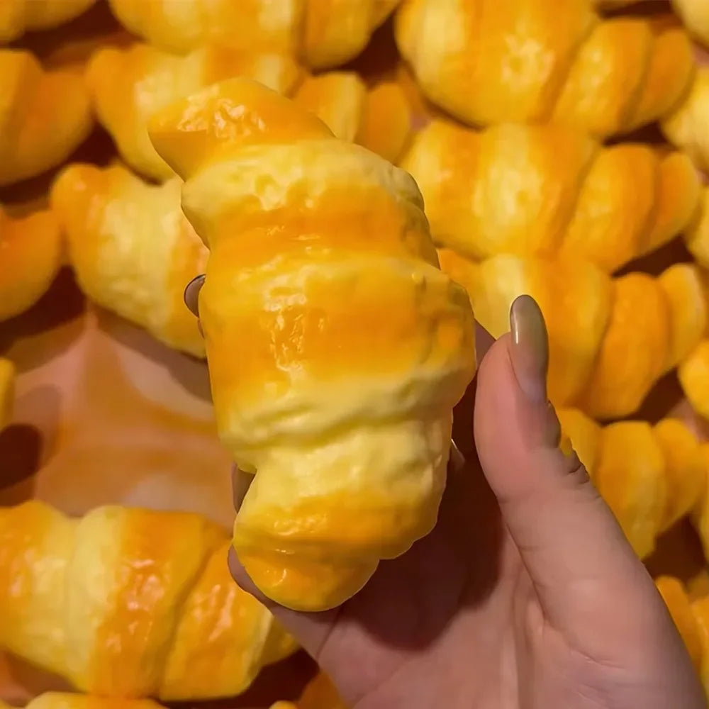 Soft Slow Rising Bread Squishy Fidget Toy Calming Pinch Squeeze Kids Adults