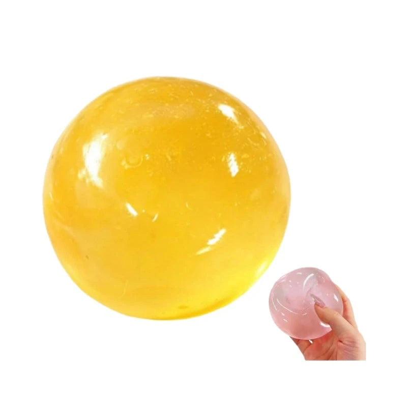 Squishyland coconut oil squishy stress ball, a soft sensory fidget toy designed for calming and stress relief.