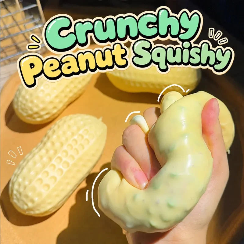 Colorful Crunchy Squishies from Squishyland, soft sensory toys designed for ASMR and slow rebound stress relief.