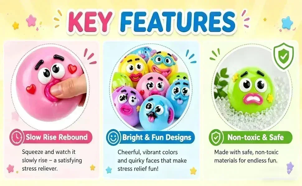 Smushers Dog Face Swap Squishy – Moldable Slow Rise Toy