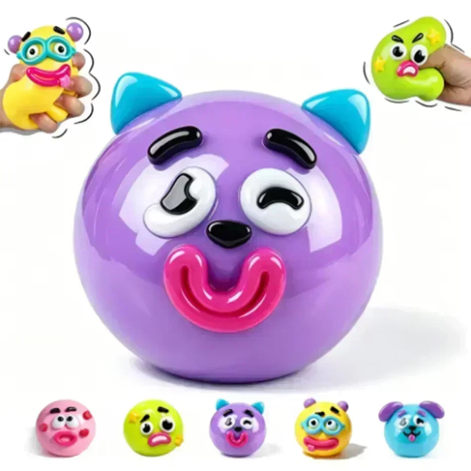 Smushers Dog Face Swap Squishy – Moldable Slow Rise Toy