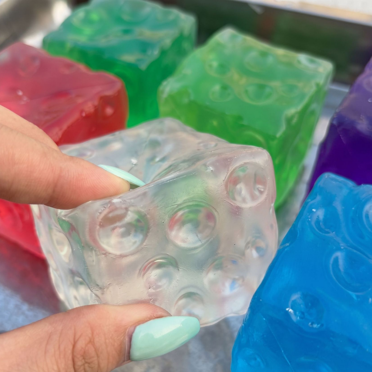 Coconut Oil Cheese Squishy – Stretchy Sensory Squeeze Toy