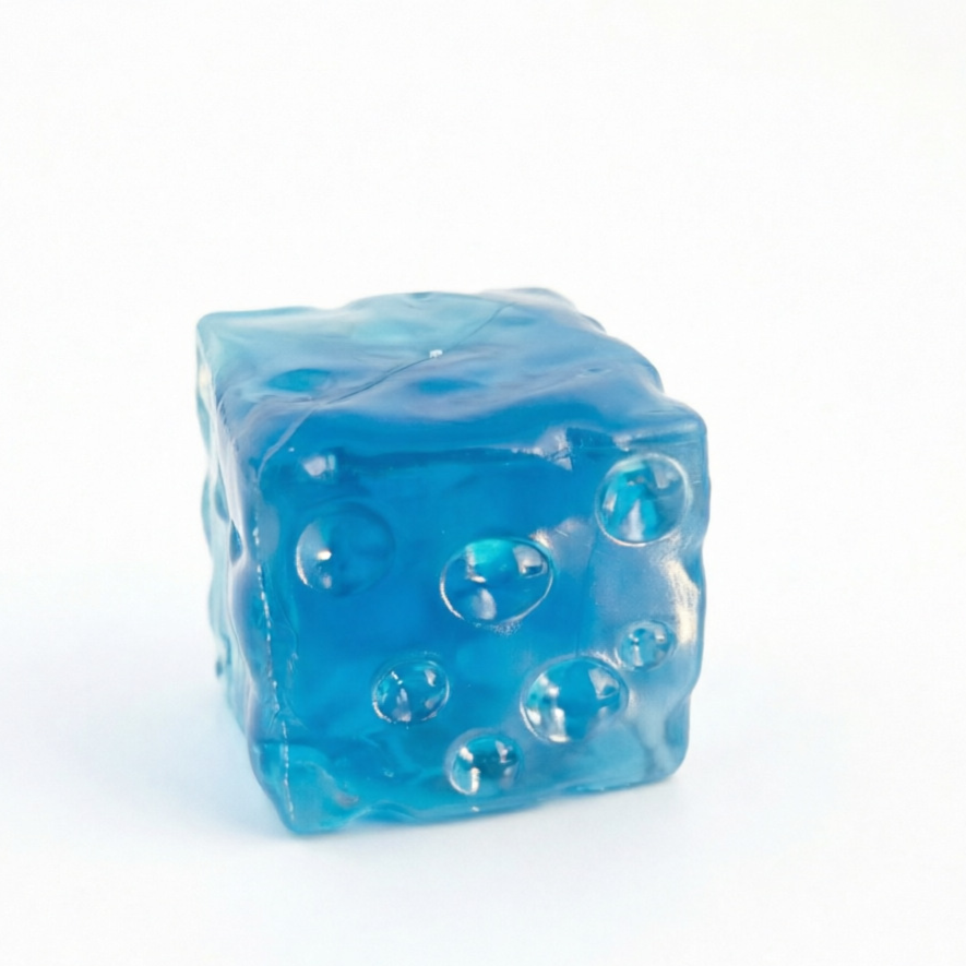 Coconut Oil Cheese Squishy – Stretchy Sensory Squeeze Toy