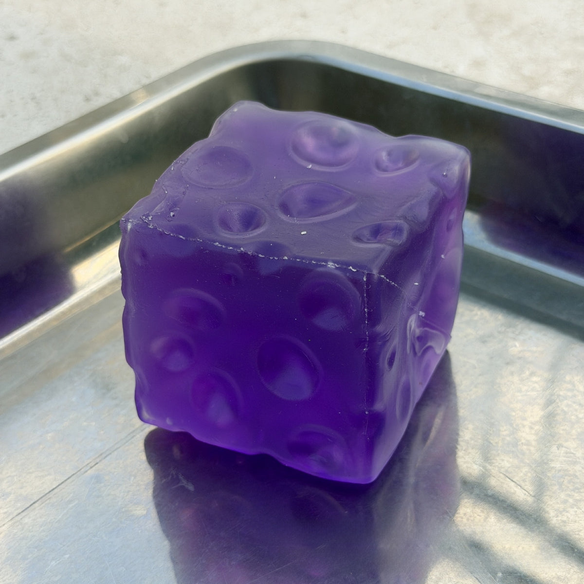 Coconut Oil Cheese Squishy – Stretchy Sensory Squeeze Toy