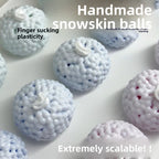 Crunchy Bead-Filled Squishy Ball – Sensory Squeeze Fidget Toy