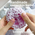Crunchy Bead-Filled Squishy Ball – Sensory Squeeze Fidget Toy