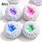 Crunchy Bead-Filled Squishy Ball – Sensory Squeeze Fidget Toy