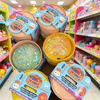 Colorful Squishyland Sugar Dumpling fidget stress balls in packs of 5, 8, or 12, featuring soft, squeezable designs for sensory play.
