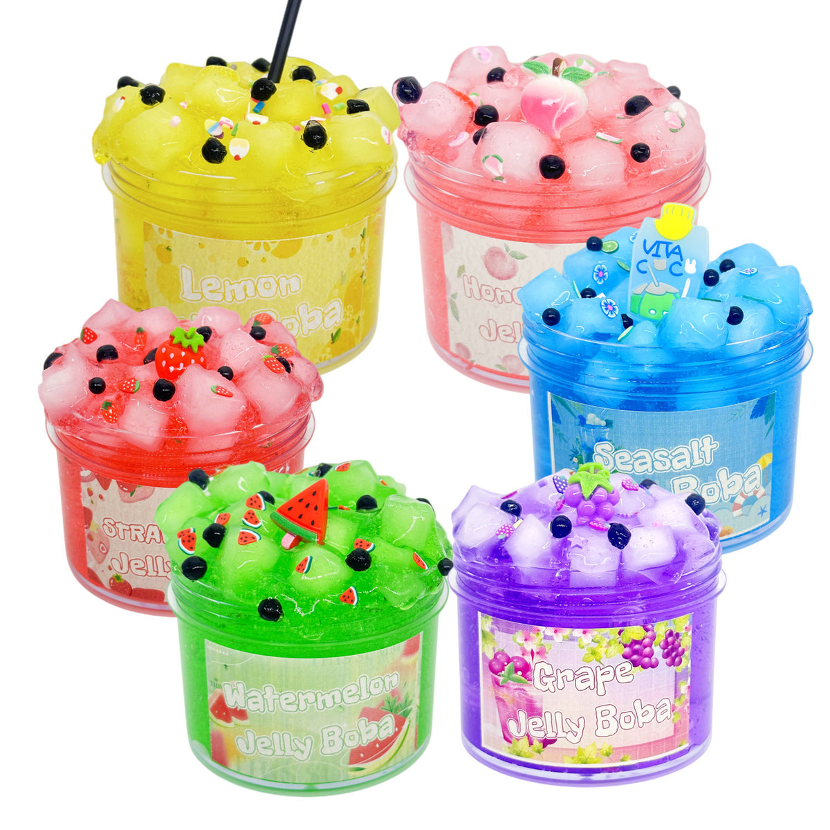 Fruit Scented Slime Sensory Toys
