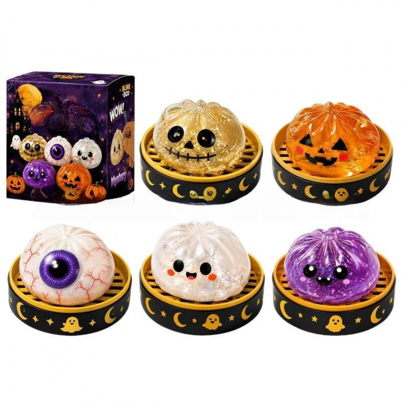 Halloween Squishy Gift Set Slow Rising Sensory Toys
