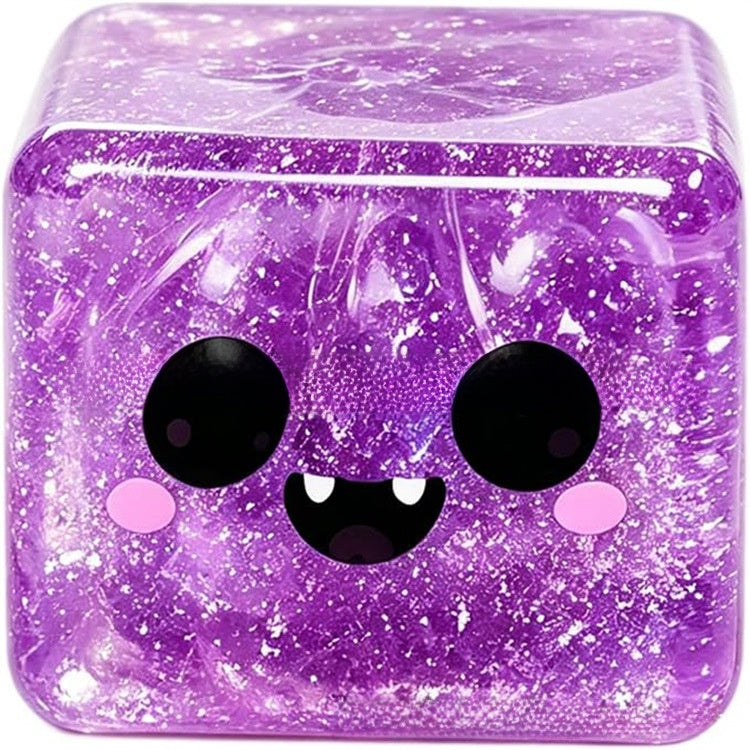Halloween Squishy Sensory Squeeze Cube Toy Stress Relief