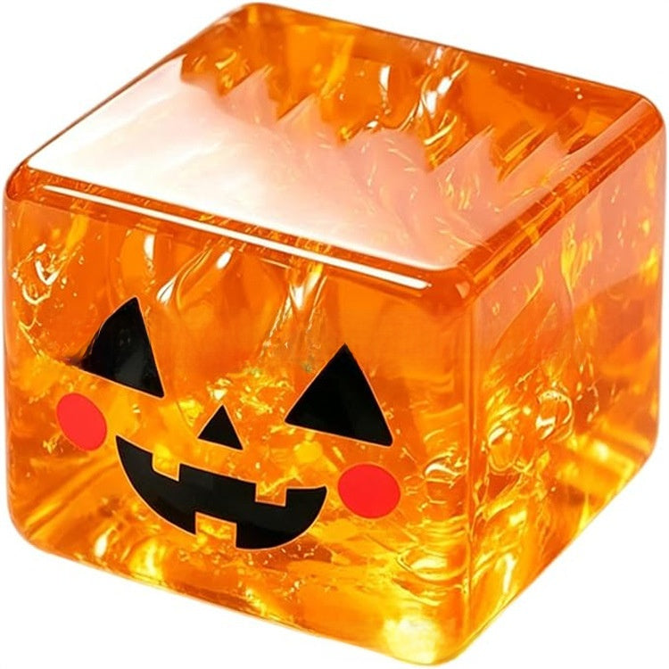 Halloween Squishy Sensory Squeeze Cube Toy Stress Relief
