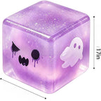 Halloween Squishy Sensory Squeeze Cube Toy Stress Relief
