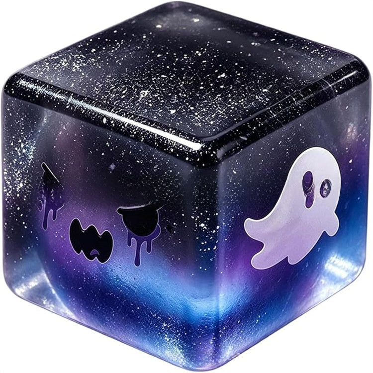 Halloween Squishy Sensory Squeeze Cube Toy Stress Relief
