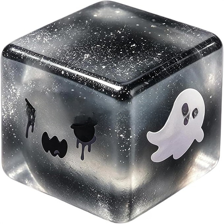 Halloween Squishy Sensory Squeeze Cube Toy Stress Relief
