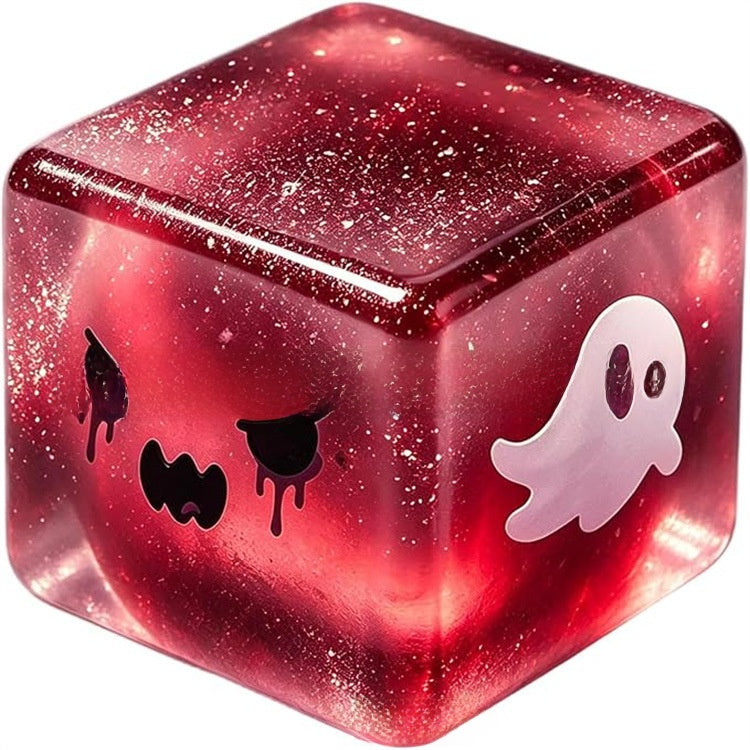Halloween Squishy Sensory Squeeze Cube Toy Stress Relief