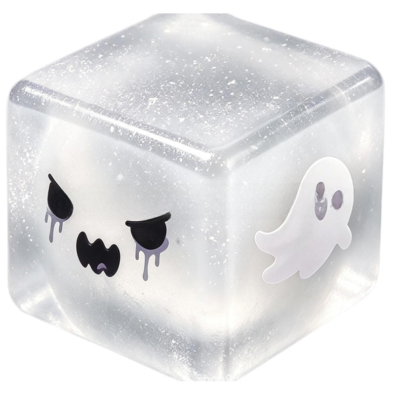 Halloween Squishy Sensory Squeeze Cube Toy Stress Relief