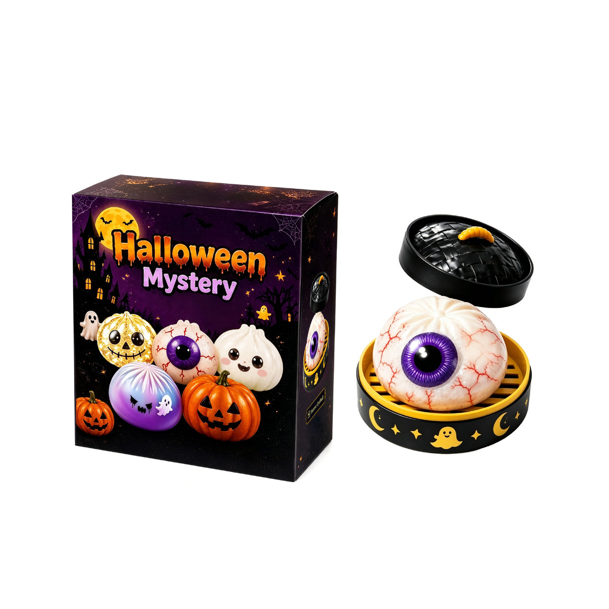 Halloween Slow Rebound Squeeze Toy Stress Relief Fidget For Kids And Adults
