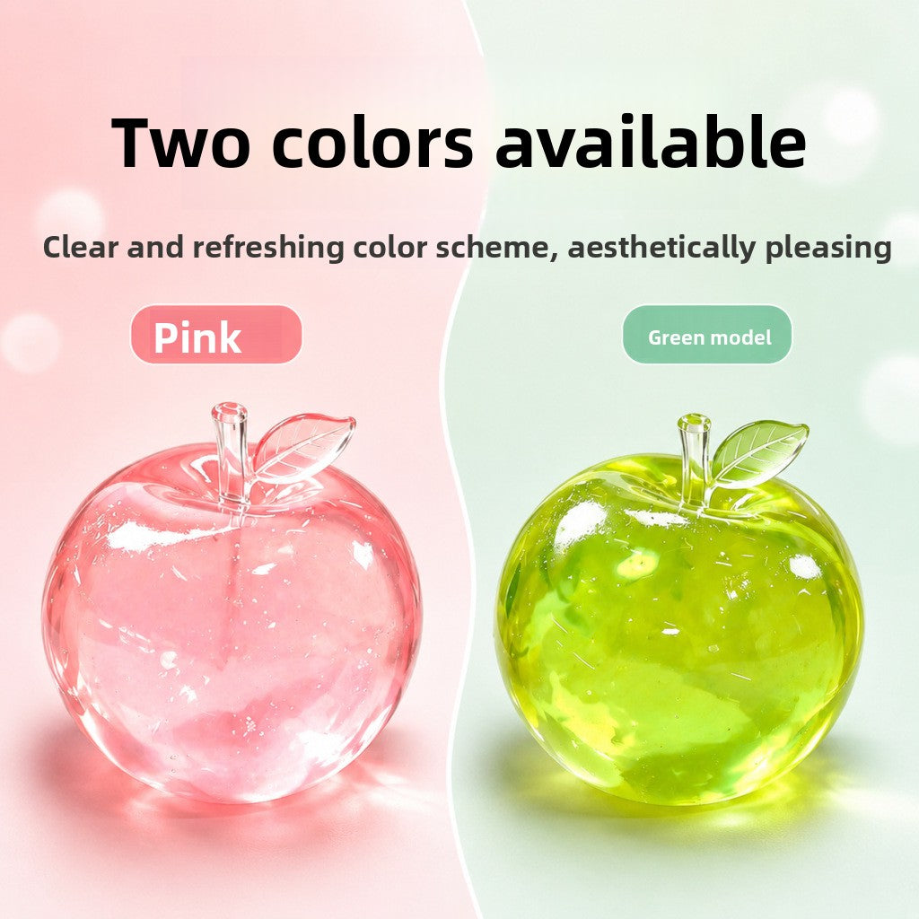 Moldable Apple Stress Relief Squeeze Toy For Anxiety And Sensory Play