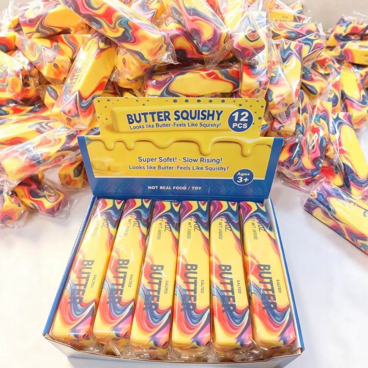 Jumbo Butter Squishy - Buy 2 Get 1 FREE | Soft Slow Rebound Squishy