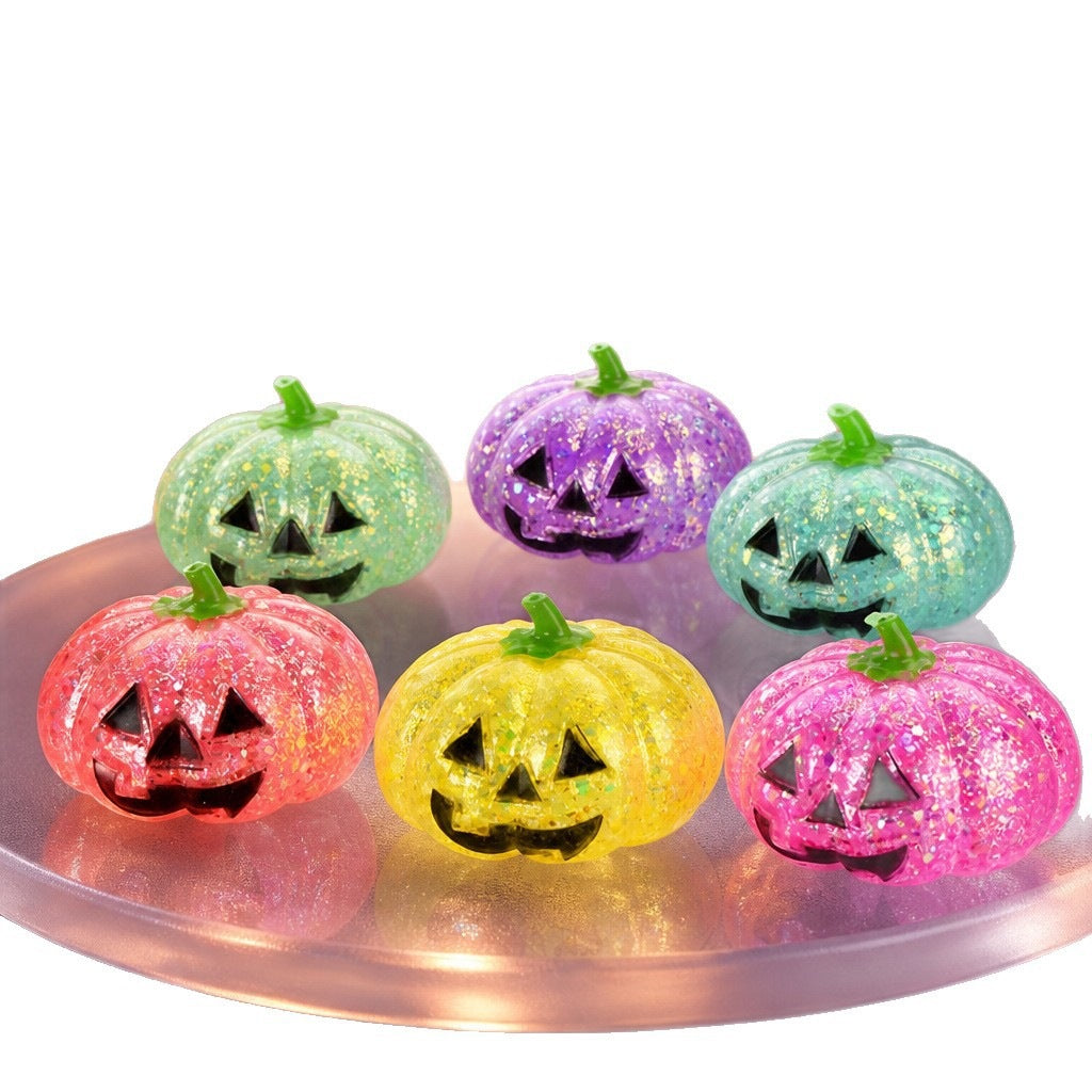 Halloween Pumpkin Stress Relief Squishy Toy Slow Rebound Soft Squeeze Halloween Gift