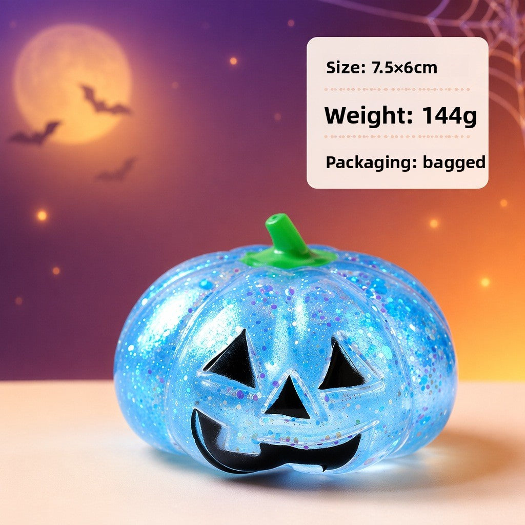 Halloween Pumpkin Stress Relief Squishy Toy Slow Rebound Soft Squeeze Halloween Gift