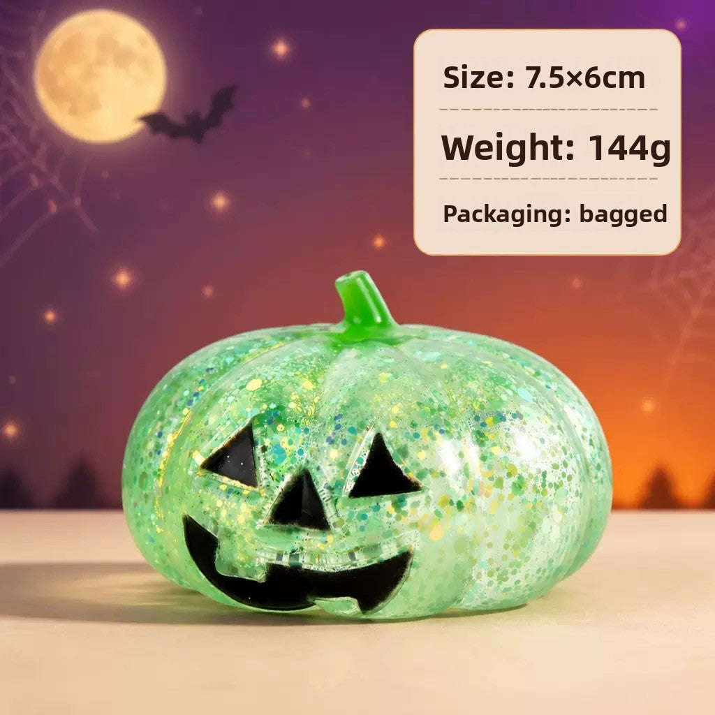 Halloween Pumpkin Stress Relief Squishy Toy Slow Rebound Soft Squeeze Halloween Gift