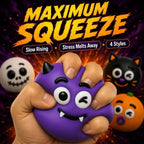 Halloween Pumpkin Squishy Moldable Squeeze Toy With Face Changing Stress Relief