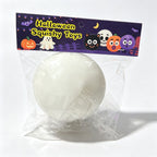 Halloween Pumpkin Squishy Moldable Squeeze Toy With Face Changing Stress Relief