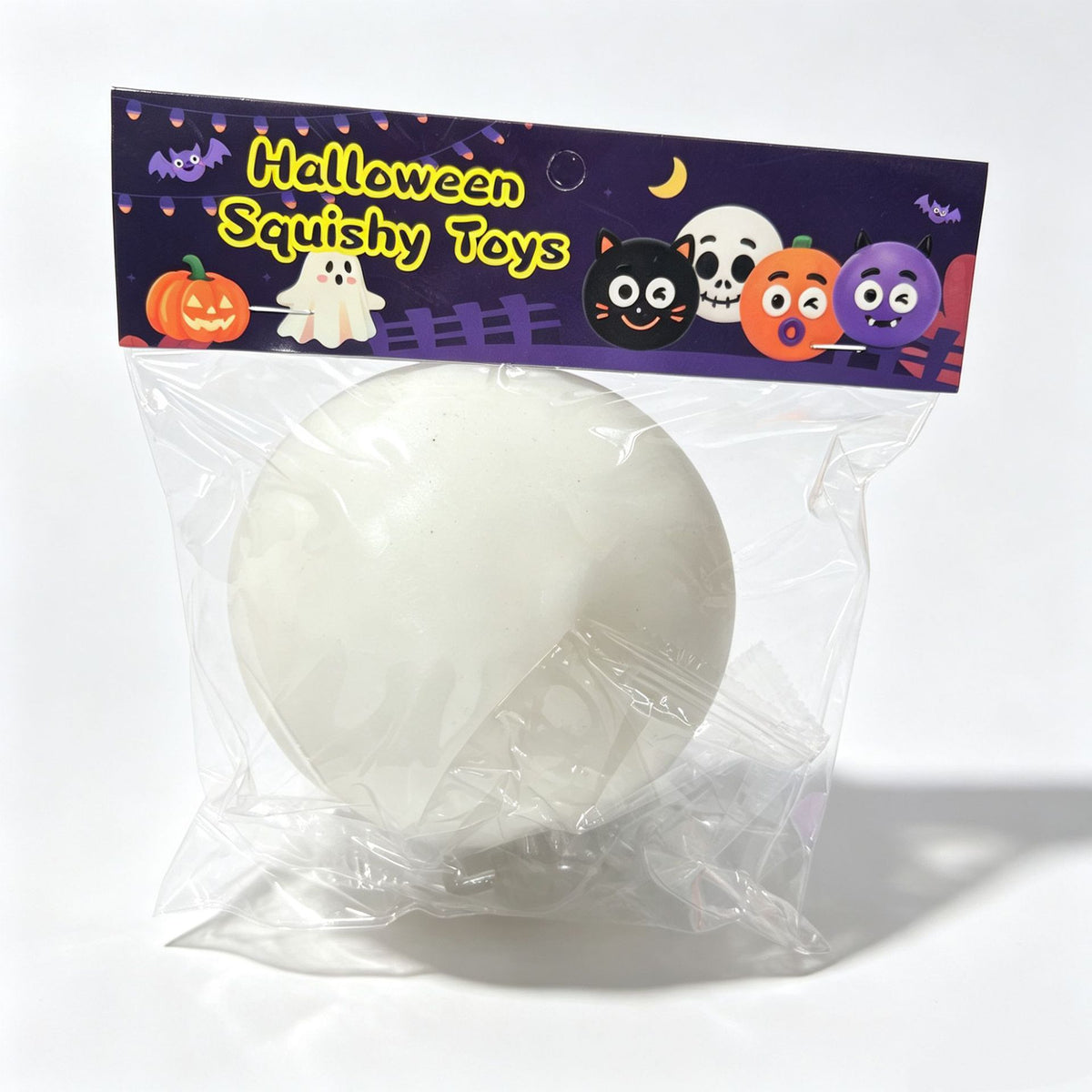 Halloween Pumpkin Squishy Moldable Squeeze Toy With Face Changing Stress Relief