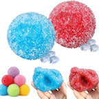 Crunchy Ice Slushy Squishy Ball – Sensory Stress Relief Toy