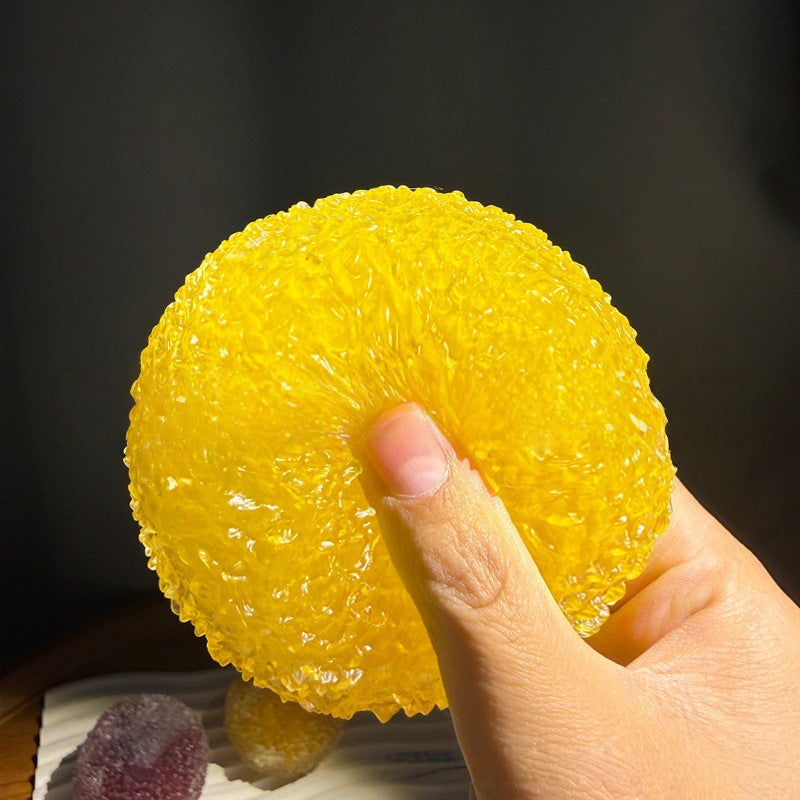 Crunchy Ice Slushy Squishy Ball – Sensory Stress Relief Toy