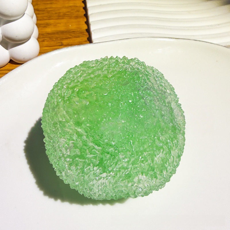 Crunchy Ice Slushy Squishy Ball – Sensory Stress Relief Toy