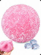 Crunchy Ice Slushy Squishy Ball – Sensory Stress Relief Toy