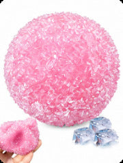 Crunchy Ice Slushy Squishy Ball – Sensory Stress Relief Toy