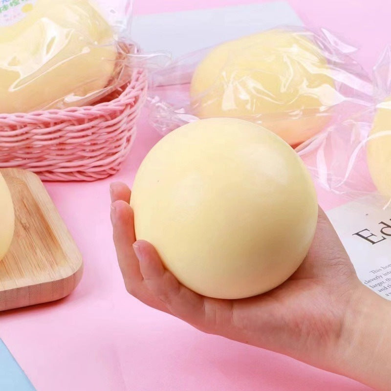 Marshmallow Ball Squishy – Super Soft Stretchy Sensory Toy