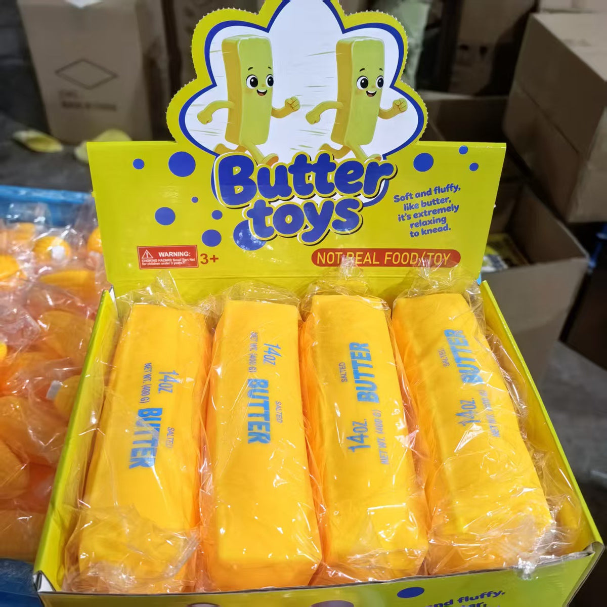 Ultra Soft Slow Rebound Butter Stick Squishy Toy
